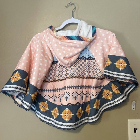 Matilda Jane Girls Beach Towel Hooded Poncho NEW - Picture 3 of 6